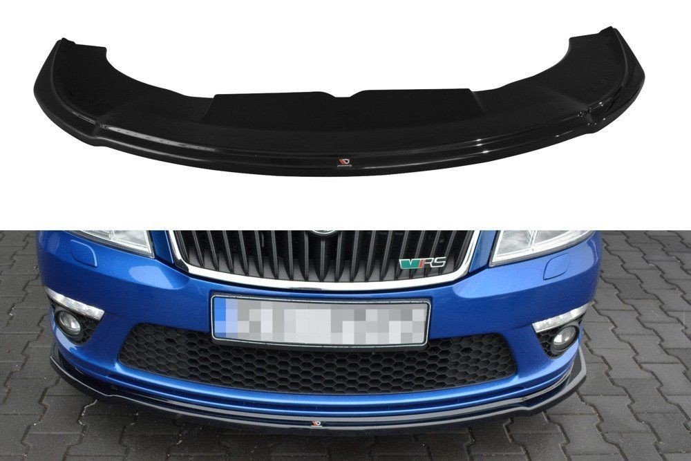 Maxtondesign Přední spoiler nárazníku Škoda Octavia RS Mk2 Facelift 2008-2013