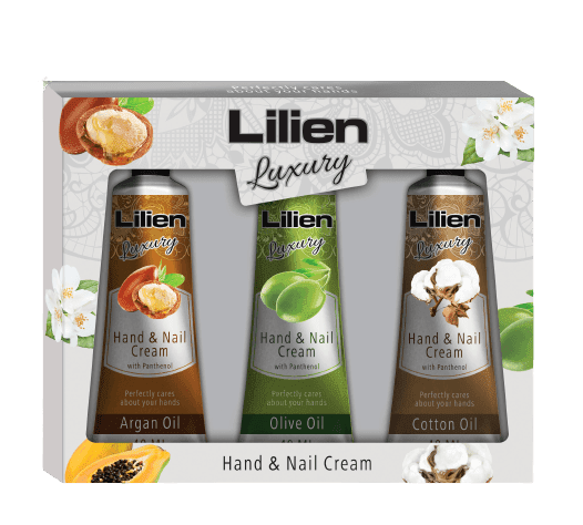Lilien Hand and Nail Cream 3 x 40 ml