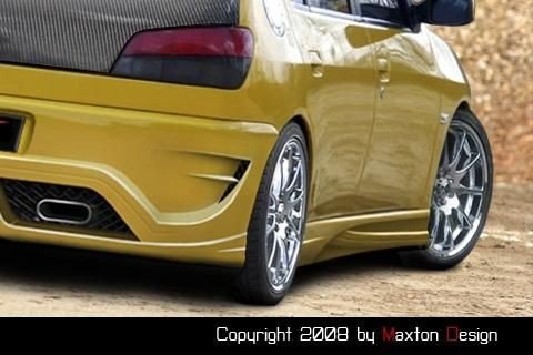 Maxtondesign Kryty prahů PEUGEOT 306 - INFERNO