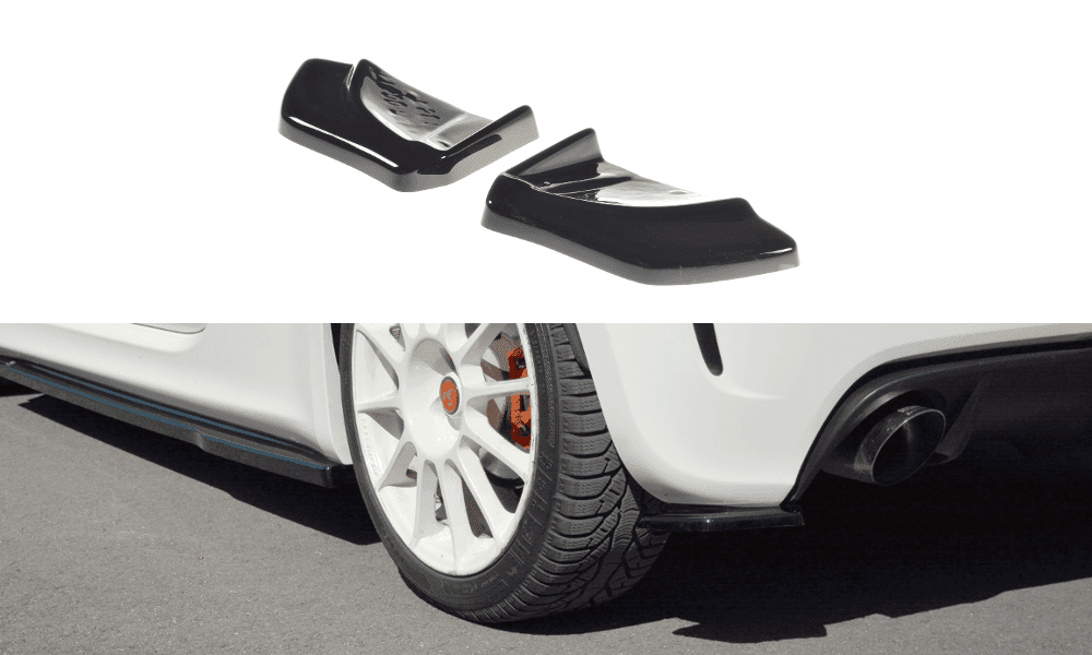 Maxtondesign Boční spoiler pod zadní nárazník FIAT 500 ABARTH MK1 2008- 2012