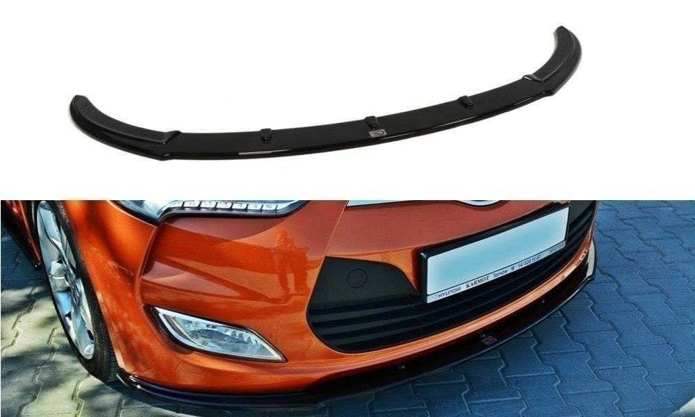 Maxtondesign Přední spoiler nárazníku Hyundai Veloster 2011 -