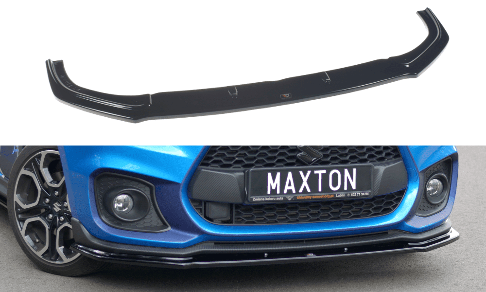 Maxtondesign Přední spoiler nárazníku SUZUKI SWIFT 6 SPORT 2018-