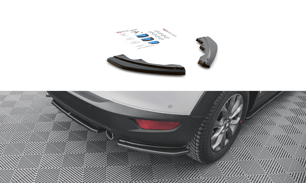 Maxtondesign Boční spoilery pod zadní nárazník Mazda CX-3 2015 -
