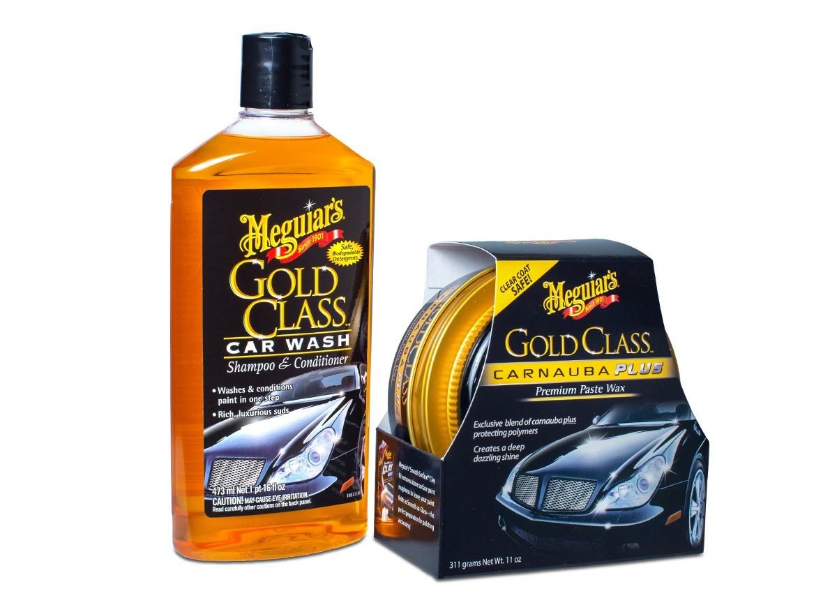 Meguiars Meguiar's Gold Class Wash & Wax Kit - základní sada autokosmetiky pro mytí a ochranu laku