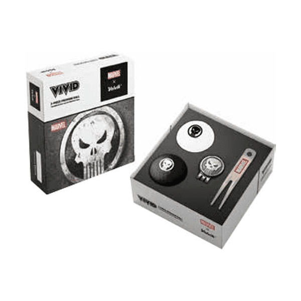 VOLVIK MARVEL PUNISHER Set golfových míčků, mix, veľkosť UNI