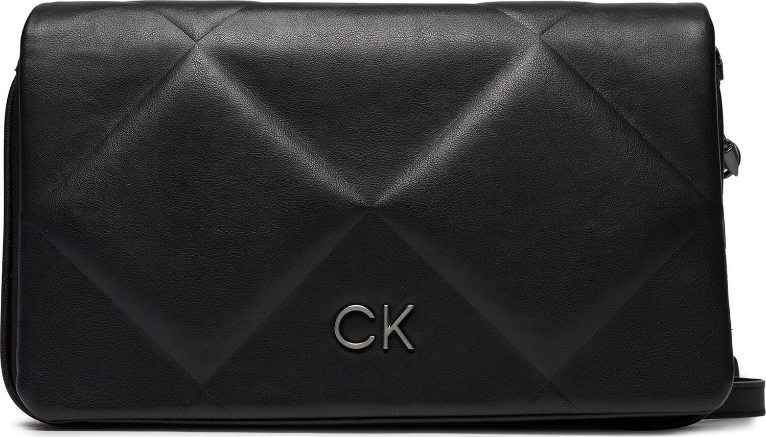 Kabelka Calvin Klein Re-Lock Quilt Shoulder Bag K60K611021 Ck Black BEH