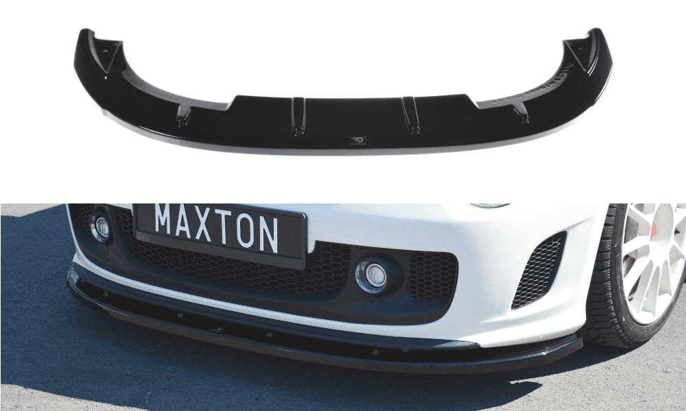 Maxtondesign Přední spoiler nárazníku FIAT 500 ABARTH MK1 2008- 2012