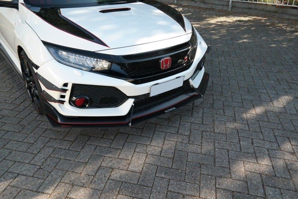 Maxtondesign Přední spoiler nárazníku Honda Civic X Type R (2017- )