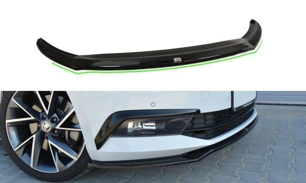 Maxtondesign Přední spoiler nárazníku Škoda Superb IIILiftback & Estate 2015 -
