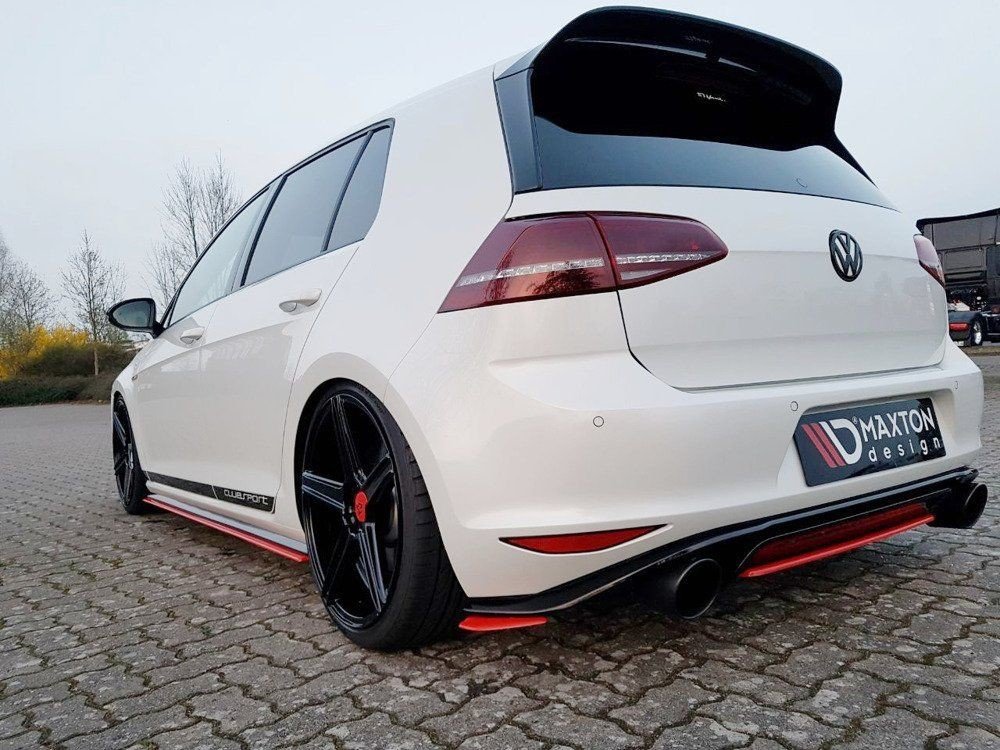 Maxtondesign Boční spoilery pod zadní nárazník VW GOLF Mk7 GTI CLUBSPORT 2016- 2017