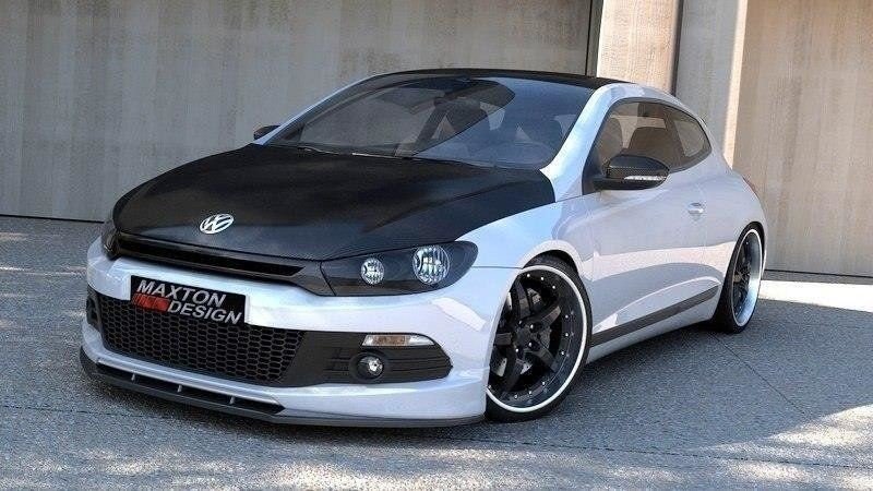 Maxtondesign Přední spoiler nárazníku VW Scirocco R-LINE 2008 - 2014
