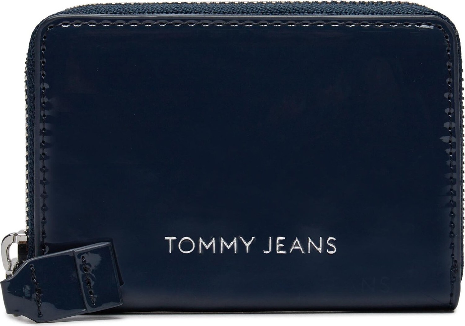 Malá dámská peněženka Tommy Jeans Tjw Ess Must Small Za Patent AW0AW16142 Dark Night Navy C1G