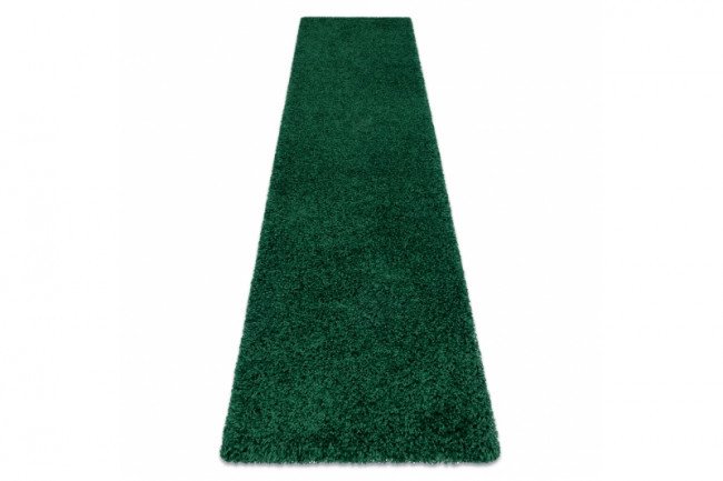 Koberec / Běhoun SOFFI shaggy lahvově zelený