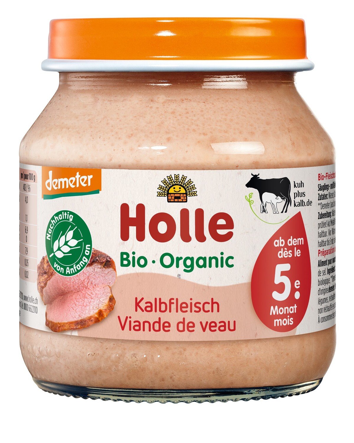 Holle Bio Telecí maso 125 g