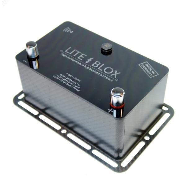 Závodní performance baterie / autobaterie Liteblox LB26XX LiFePO4 - 17.5AH, 840A 5-12 vál. motory - 2,6kg
