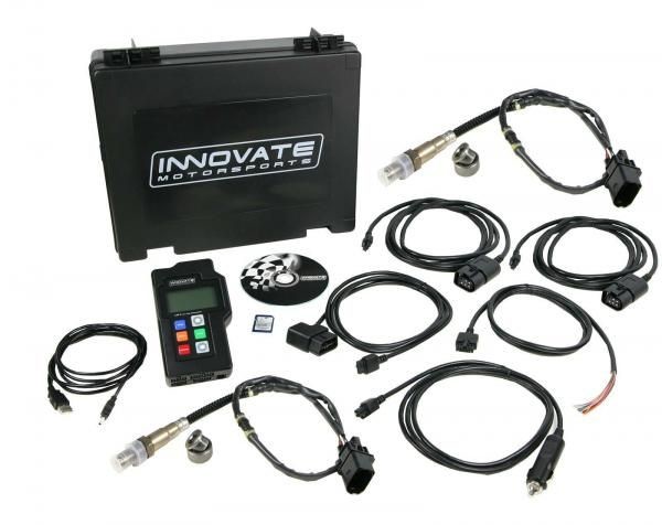 Digitální měřící zařízení Innovate Motorsports LM-2 Digital Air/Fuel Ratio Meter & OBD-II/CAN Scan Tool - dual Ultimate Shop kit