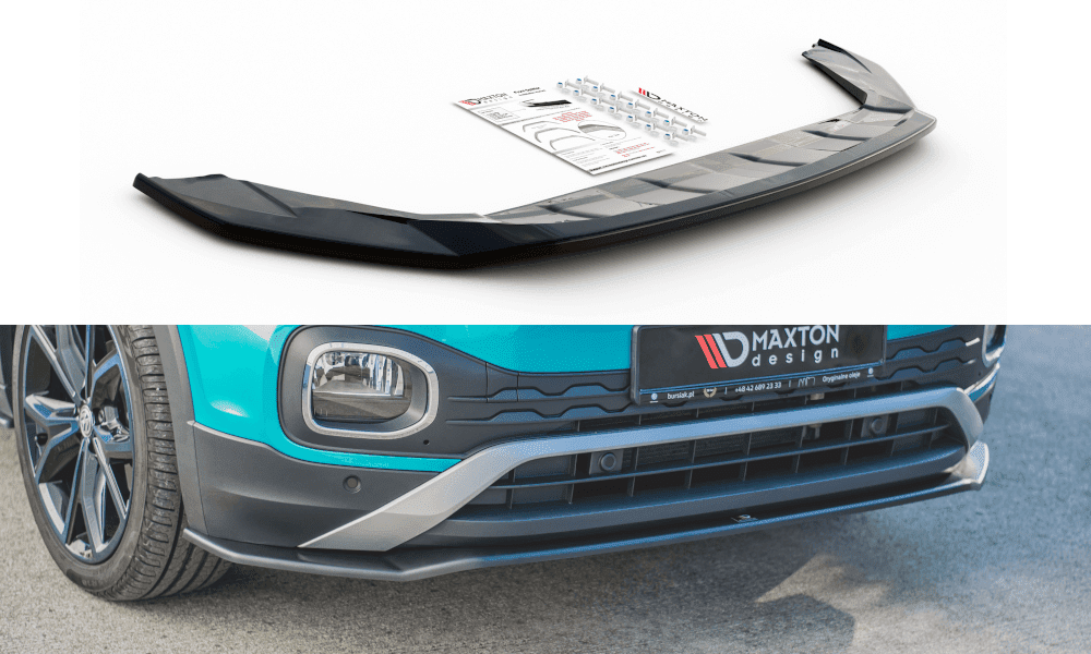 Maxtondesign Spoiler pod přední nárazník Volkswagen T-Cross 2018 -