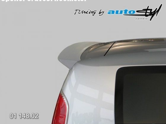 Autostyl Janko Spoiler 5. dveří Roomster - hladký pro lak, Škoda Roomster