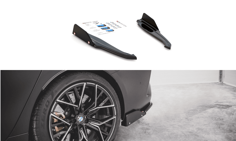 Maxtondesign Boční spoilery pod zadní nárazník BMW M8 Gran Coupe F93 2019 -