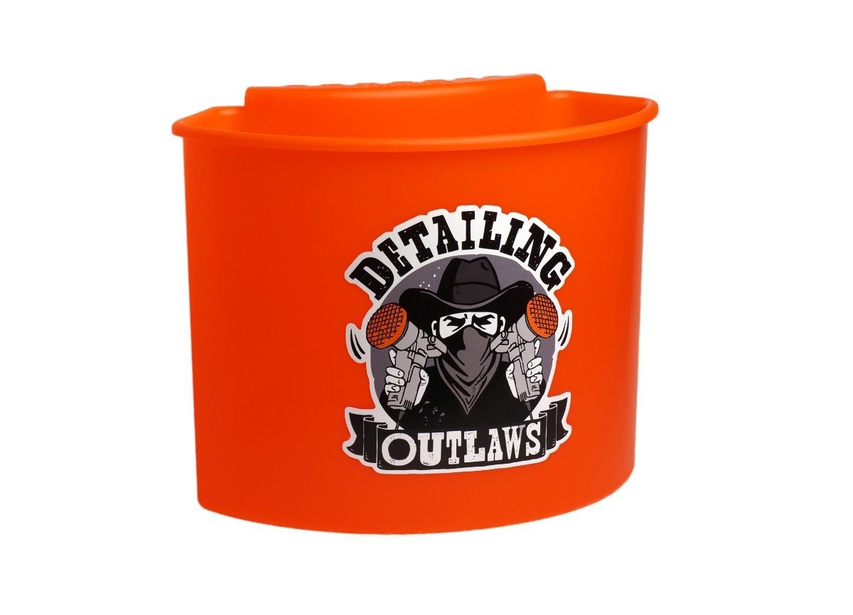 Meguiars Detailing Outlaws Buckanizer - organizér na kbelík, neonový oranžový