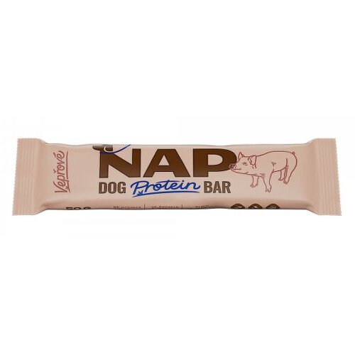 NAP Dog Proteinová tyčinka vepřová 50g