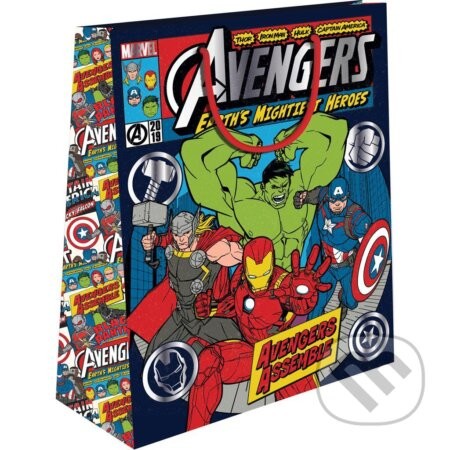 Dárková taška Avengers, velikost M (18x23 cm) - EPEE