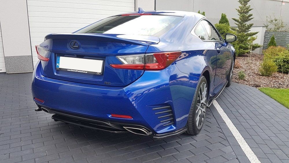 Maxtondesign Boční spoiler pod zadní nárazník Lexus RC 2014-