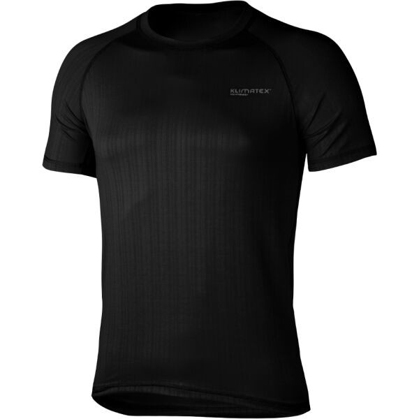 Klimatex BENTO Pánské funkční triko, černá, veľkosť M