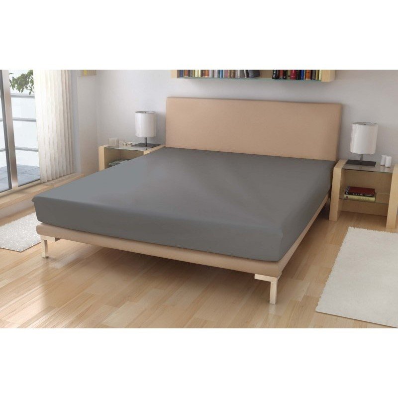 Polášek Prostěradlo MICRO č.131 středně šedá, 60x120 cm, Šedá cm