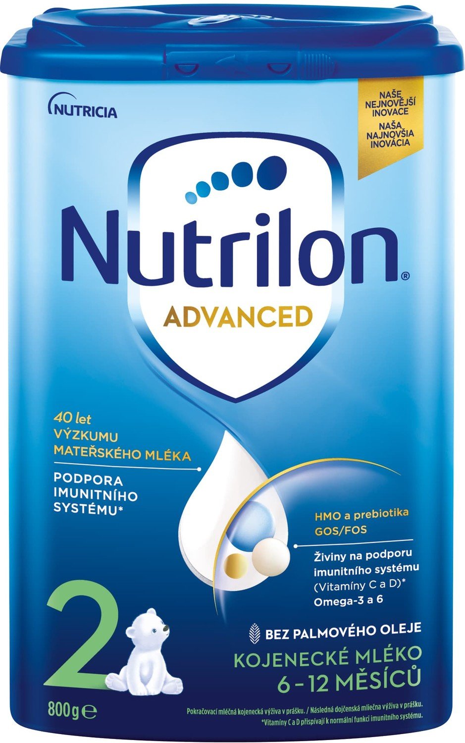 Nutrilon 2 Advanced pokračovací kojenecké mléko 800 g