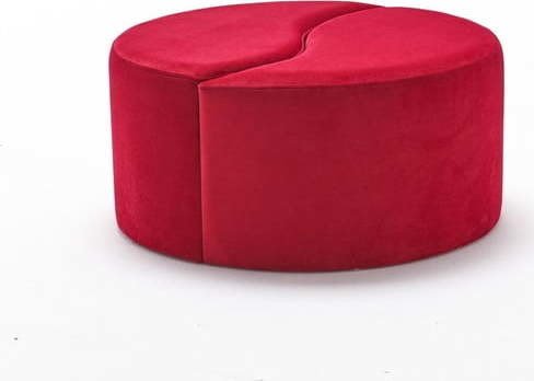 Červený taburet Alis – Artie