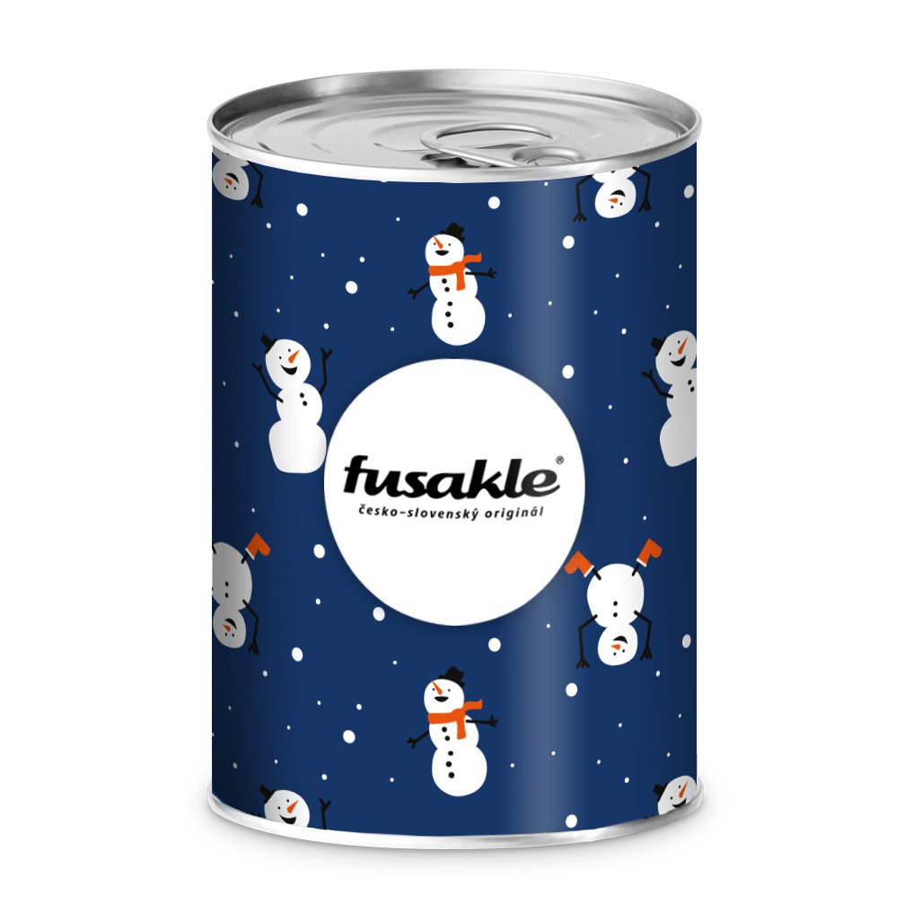 Konzerva Hurá sněží Fusakle