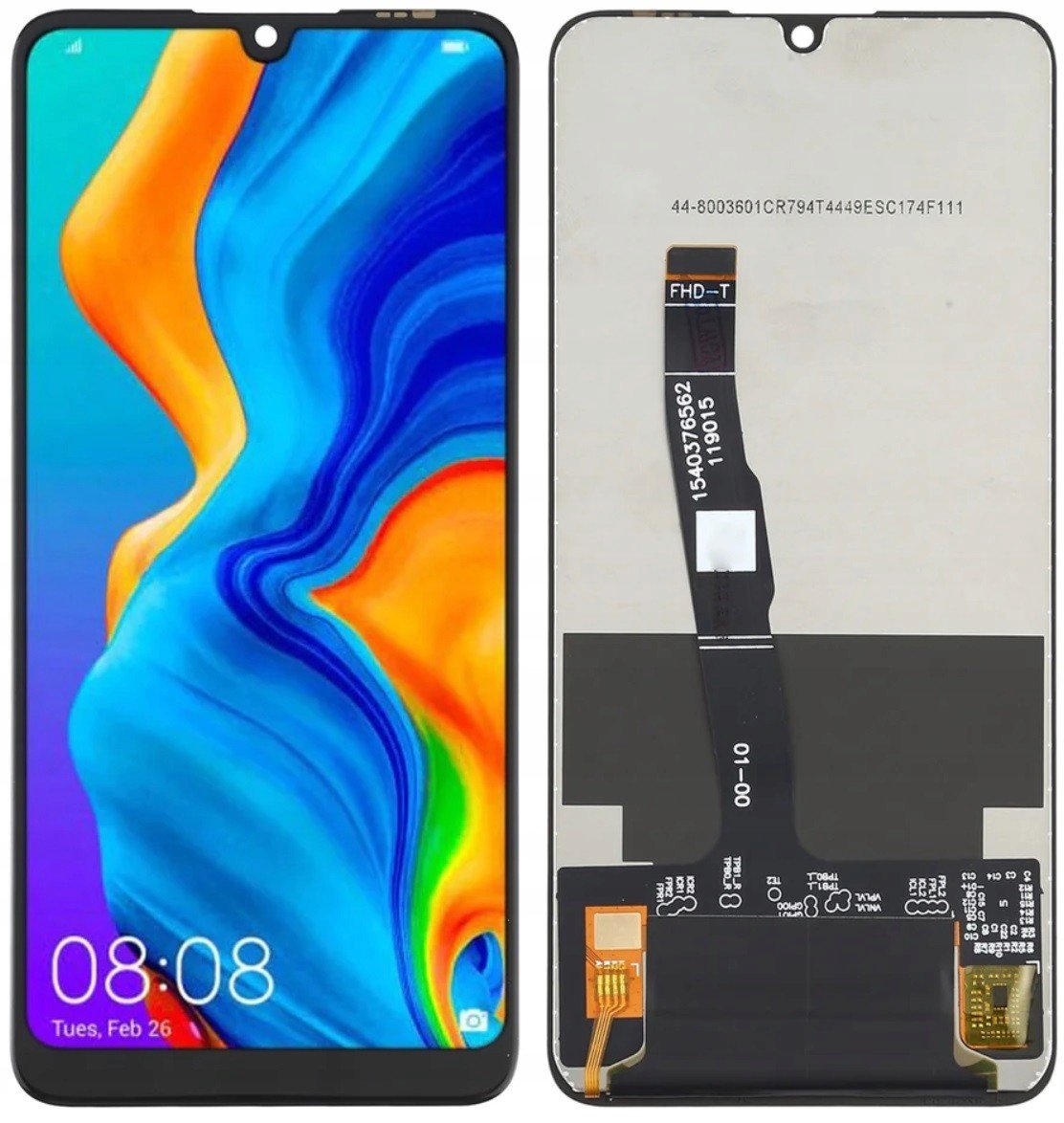 Originální LCD displej Huawei P30 Lite MAR-LX1A Černý