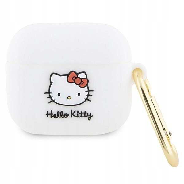 Hello Kitty pouzdro pro Airpods 3 cover bílé Kitty Head