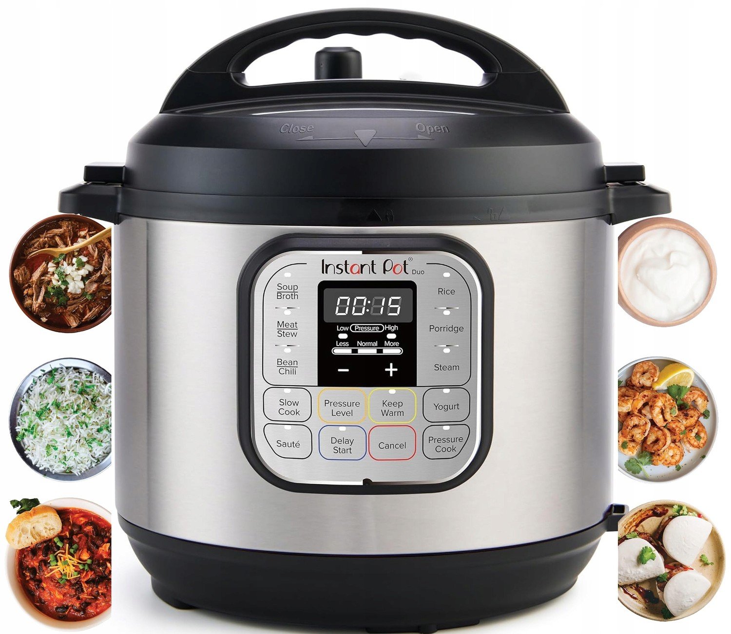 Multicoocker Rychlý Volný Instant Pot Duo 60 5,7L 7v1 14 Programů