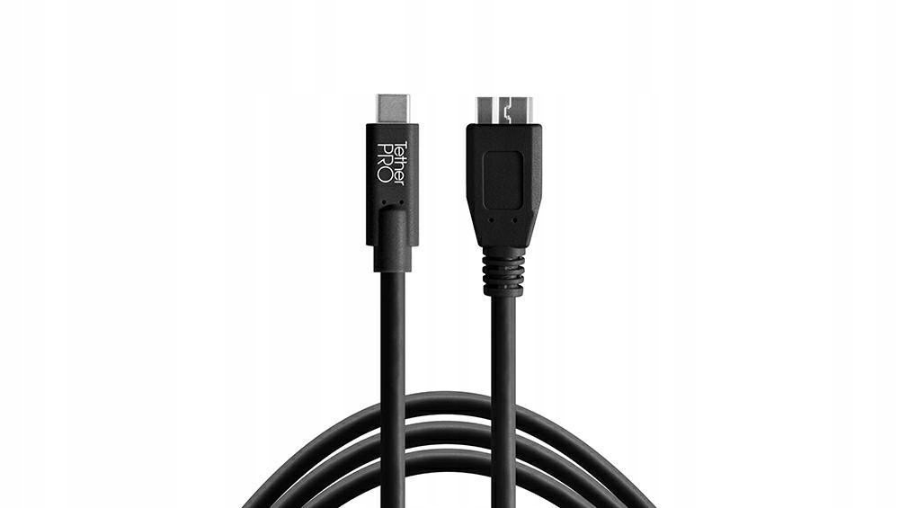 Tether Tools Pro Usb-c Micro-B 4,6m Bl