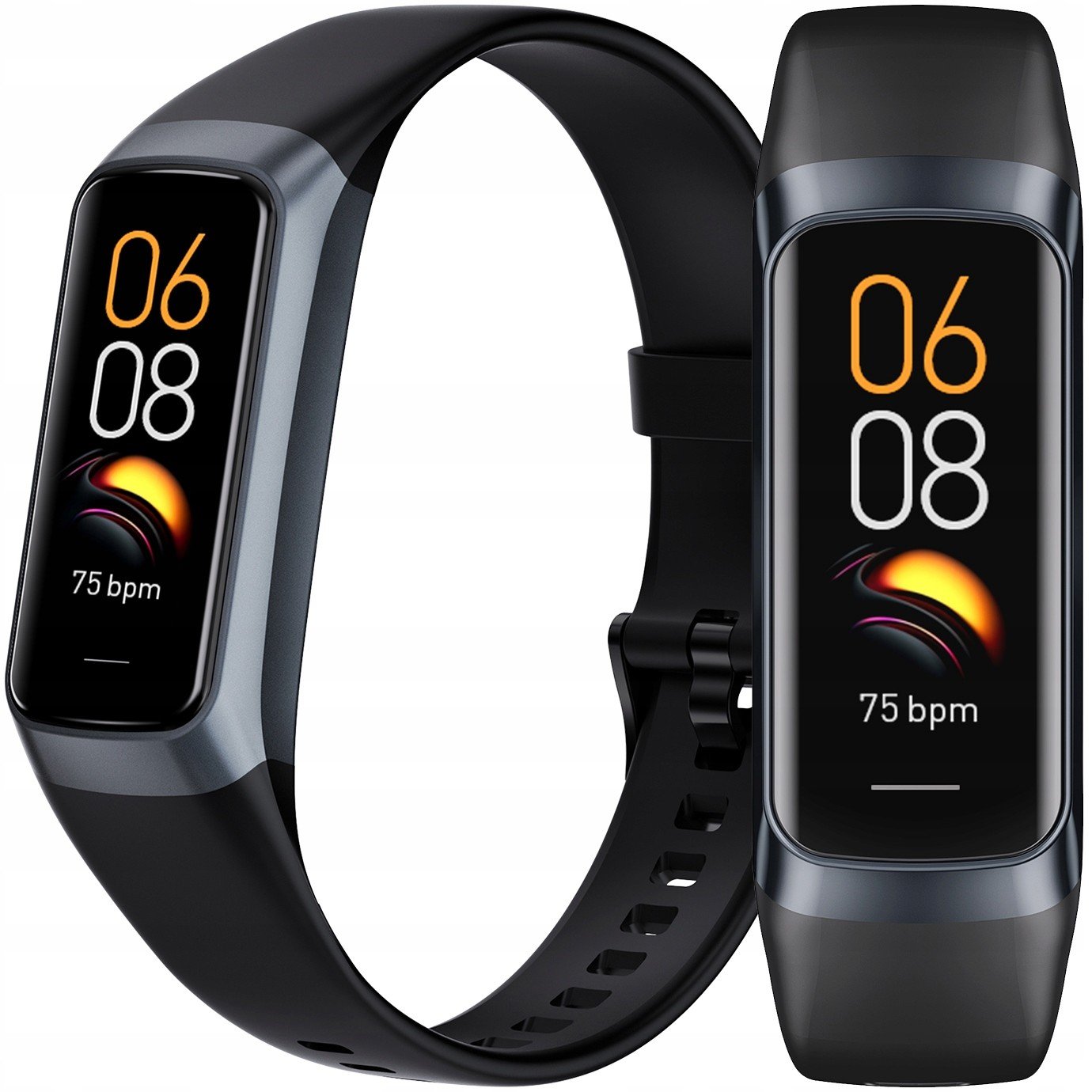 Pánské Chytré Hodinky Amoled Smartband Puls Sport Fit