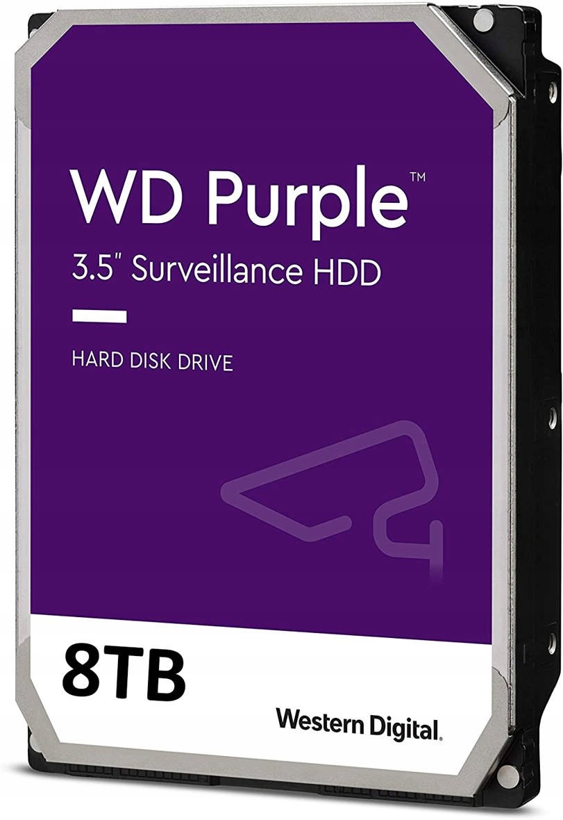 Disk Hdd Wd Purple WD81PURZ 8TB Monitoring 24/7