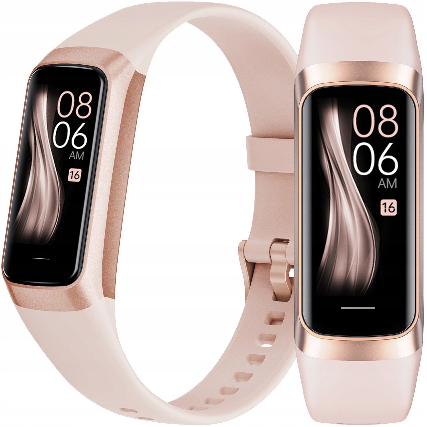 Dámské Chytré Hodinky Smartband Amoled polské Menu Dámská Čelenka Kvalita