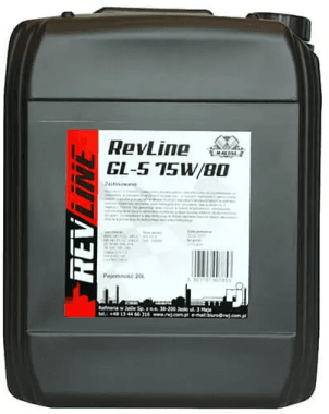 Revline Semisynthetic GL-5 75W-80 20L