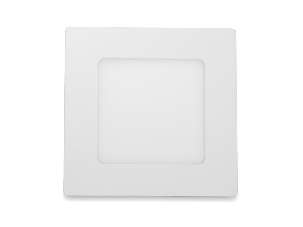 T-LED Bílý vestavný LED panel hranatý 120 x 120mm 6W 24V CCT 102204