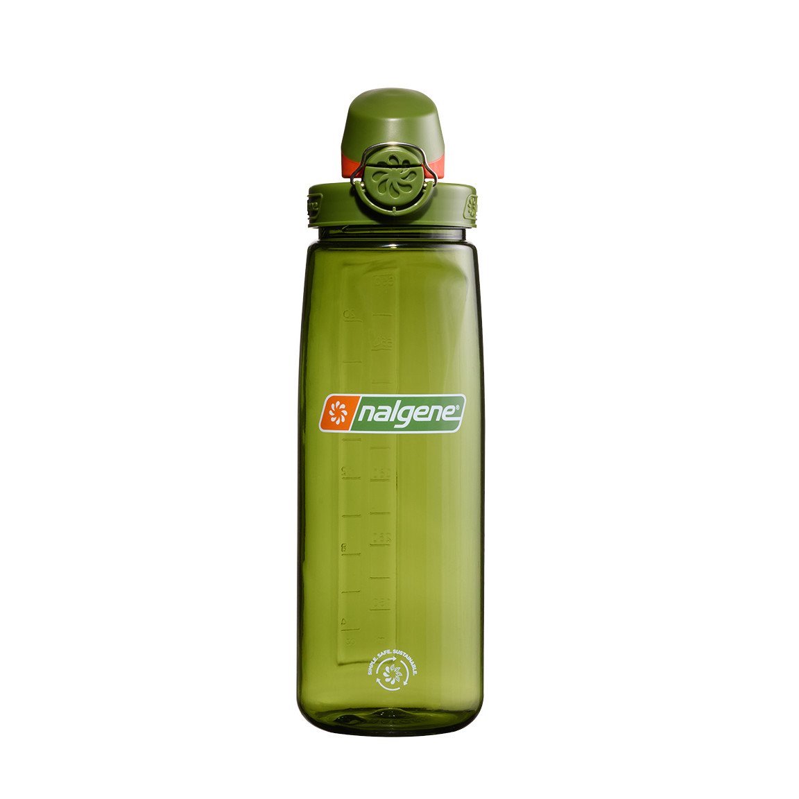 Láhev Nalgene On-The-Fly OTF Sustain 0,65 l - olivová