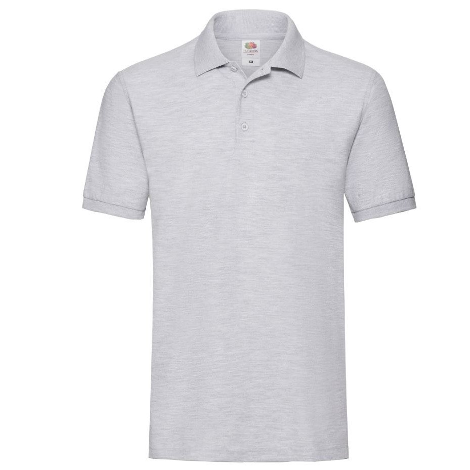 Polokošile pánská Fruit of the Loom Premium Polo - šedá, S
