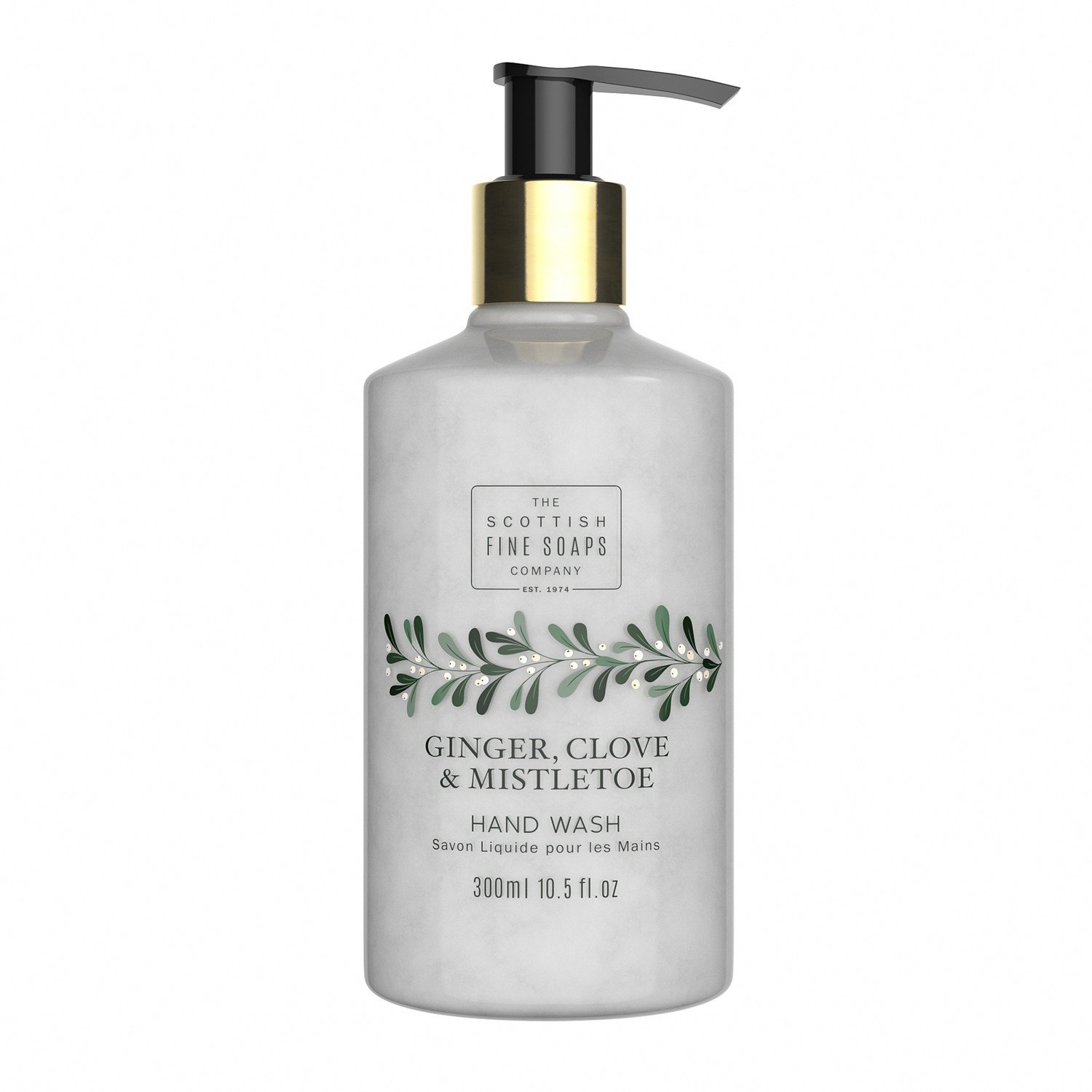 Scottish Fine Soaps Tekuté mýdlo na ruce Zázvor, Hřebíček & Jmelí (Hand Wash) 300 ml