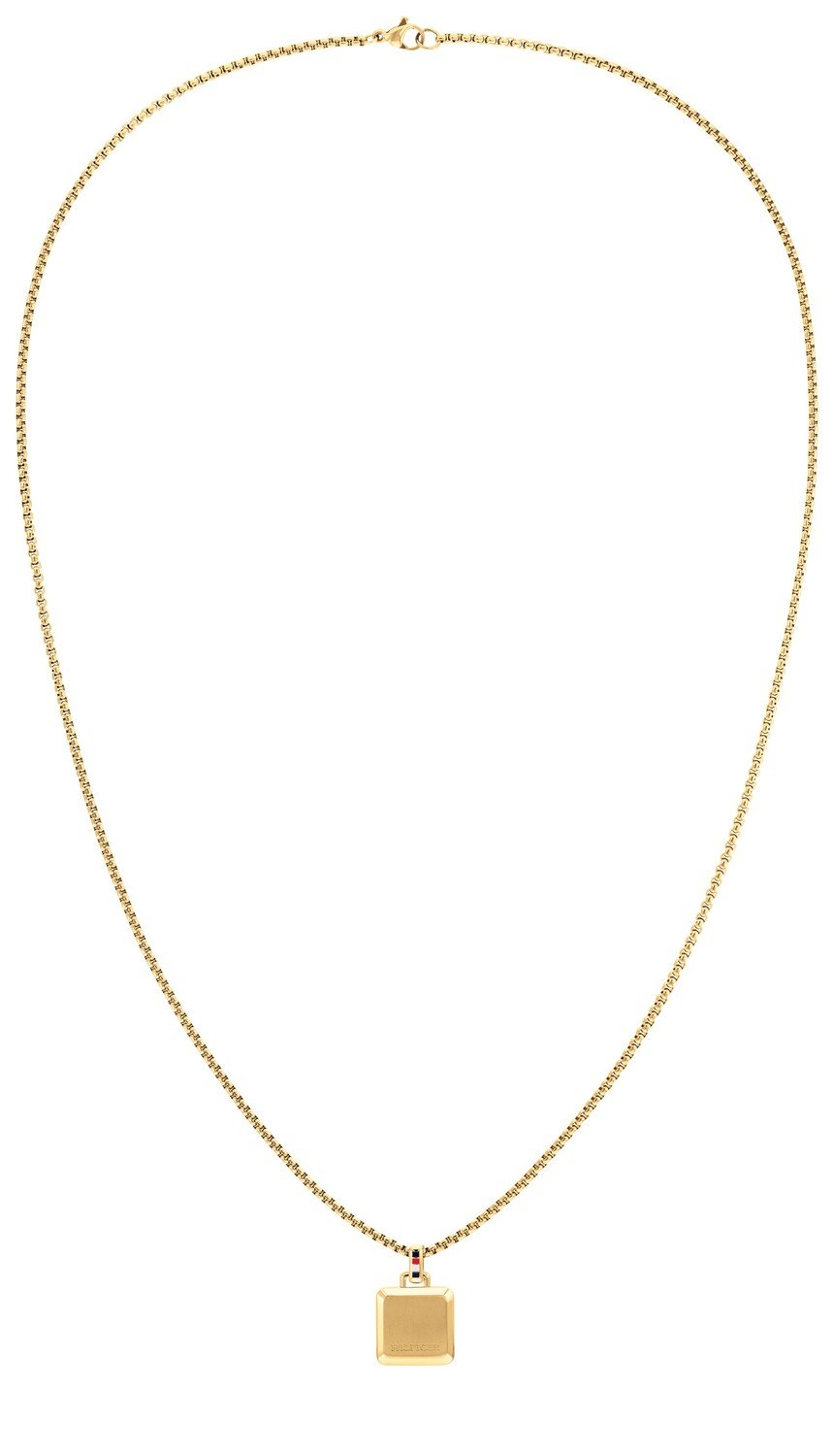 Tommy Hilfiger Minimalistický pozlacený náhrdelník pro muže 2790544