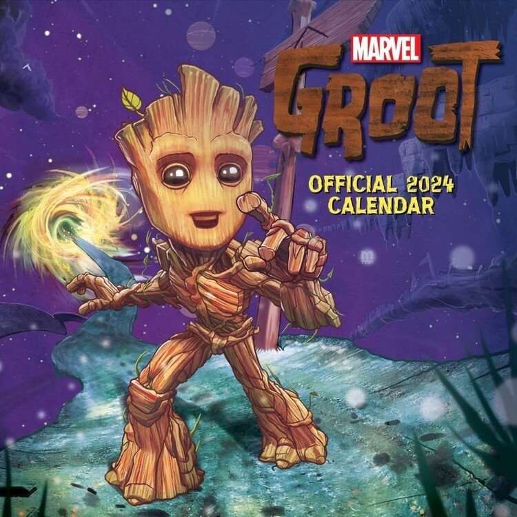 DANILO Kalendář 2024 Marvel - I am Groot