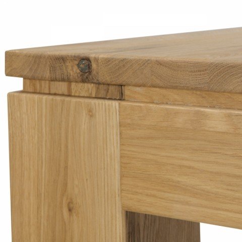 Jídelní stůl 200x100 x75 masiv dub povrchová úprava olejem DS-F200 DUB Akce, super cena, doprava zdarma Autronic