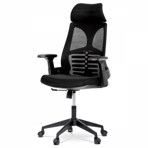 Kancelářská židle křeslo černá MESH KA-S247 BK Akce, super cena, zlevněná doprava Autronic