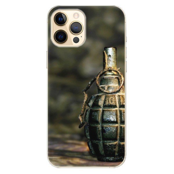 Odolné silikonové pouzdro iSaprio - Grenade - iPhone 12 Pro