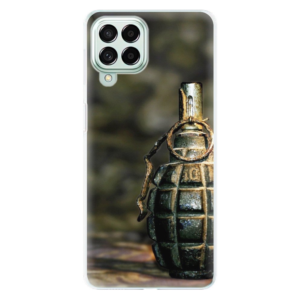 Odolné silikonové pouzdro iSaprio - Grenade - Samsung Galaxy M53 5G